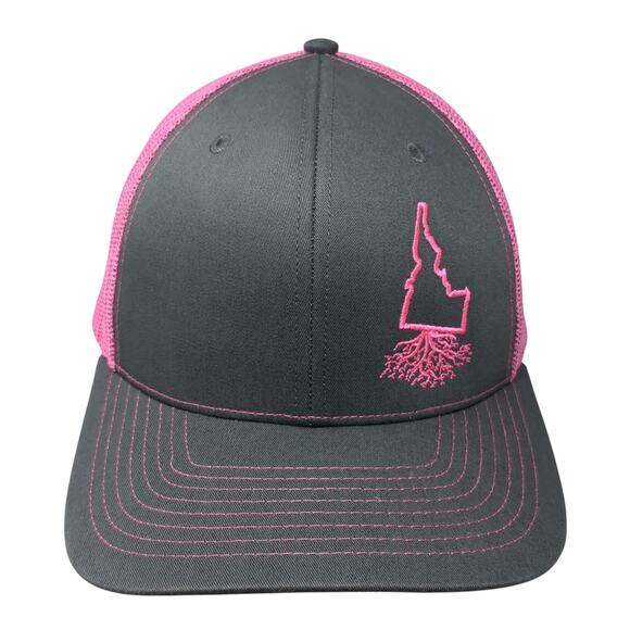 Idaho Roots Snapback Trucker Hat Multicolor OS Adjustable Mesh Back Richardson - Picture 1 of 10